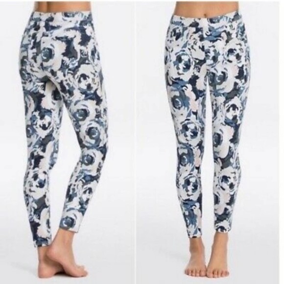 SPANX Pants - SPANX Jean-ish Floral Blossom Colorful Jegging Leggings Large